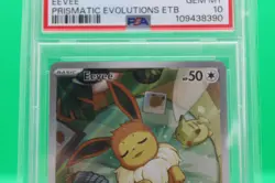 2025 POKEMON SVP EN-SV BLACK STAR PROMO #173 EEVEE ✨PSA 10✨ - Image 4