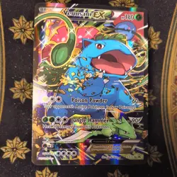 Venusaur EX XY123 Pokemon XY Promo Ultra Rare Card XY TCG Black Star Promo - Image 1