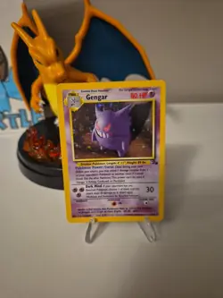 Pokemon TCG Rare Holo Fossil Gengar Card 5/62 Mint Condition WOTC Unlimited - Image 1