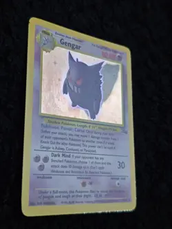 Pokemon TCG Rare Holo Fossil Gengar Card 5/62 Mint Condition WOTC Unlimited - Image 5