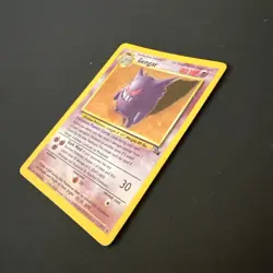 Pokemon TCG Gengar Holo Rare Card 5/62 Fossil Unlimited 1999 - Image 4