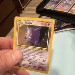 Pokemon TCG Fossil Unlimited #5/62 Gengar (5) Holo Rare - Image 2