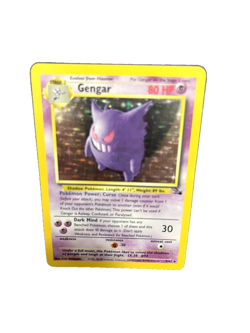 Pokemon TCG Gengar 5/62 Holo Rare Vintage Fossil Unlimited NM/LP - Image 5