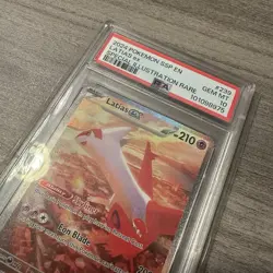 2024 Pokemon SV Surging Sparks SSP EN Latias Ex #239/191 PSA 10 - Image 4