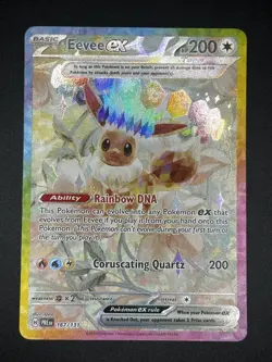 Pokemon TCG: Eevee ex 167/131 - SV Prismatic Evolutions SIR - NM - Image 3