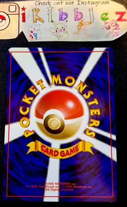 Japanese Blaine Trainer NM Holo Rare Foil Swirl Original Gym Leader Pokemon Card - Image 4