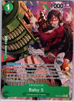 Baby 5 (Alt Art) OP05-034 English Awakening of the New Era - One Piece Card - NM - Image 1
