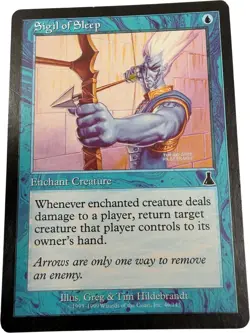 Magic: The Gathering Sigil of Sleep Enchant Creature Card Lot (A) T2160 HS17 - Image 2