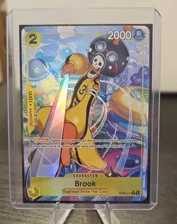 One Piece TCG Brook ST29-011 Alternate Full Art Starter Deck 29 Egghead NM Card! - Image 1