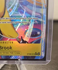 One Piece TCG Brook ST29-011 Alternate Full Art Starter Deck 29 Egghead NM Card! - Image 2