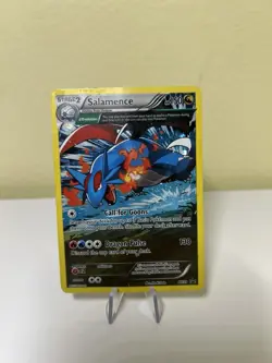 Salamence XY59 Full Art Holo Rare Black Star Promo Pokemon TCG 2015 Card HP - Image 1