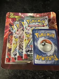 Pokemon TCG Lightning Set 4 Packs + 1 Bonus Card! Brand New/Sealed! - Image 1