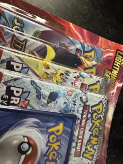 Pokemon TCG Lightning Set 4 Packs + 1 Bonus Card! Brand New/Sealed! - Image 2