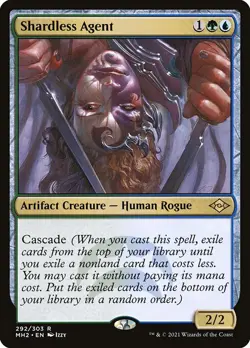 Shardless Agent x4 4x ETCHED FOIL Modern Horizons 2 NM MTG - Image 1