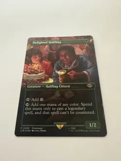 Delighted Halfling (Borderless) Universes Beyond: The Lord of the Rings:...Foil - Image 3