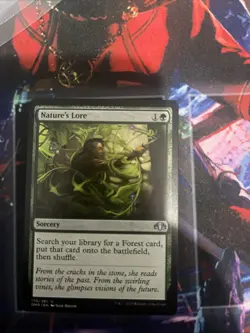 Nature's Lore Dominaria Remastered Regular - Image 1