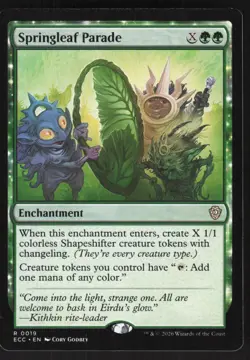 Springleaf Parade - 19 - NM - Commander: Lorwyn Eclipsed - MTG - Image 1