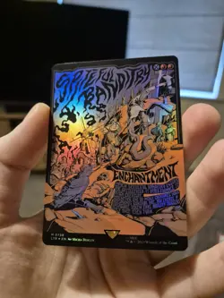 MTG - LTR - Spiteful Banditry - Showcase Poster Foil - M 0738 NM - Image 2