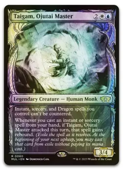 Taigam, Ojutai Master #60 (Foil) (NM) March of the Machine MUL Magic MTG - Image 1