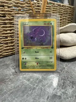 Pokemon TCG Zubat Team Rocket 1st Edition Common Card 70/82 [Mint] - Image 1