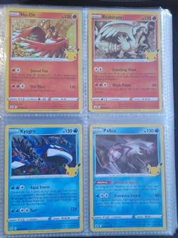Pokemon Celebrations master set 50/50 plus 18 promos. Gold Mew is graded ACE10 - Image 1
