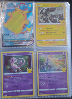 Pokemon Celebrations master set 50/50 plus 18 promos. Gold Mew is graded ACE10 - Image 3