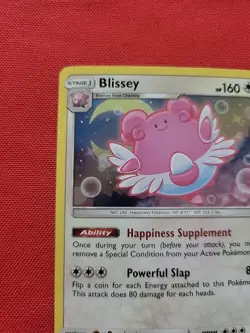 Pokemon: BLISSEY #153/214 Lost Thunders HOLO Rare 2018 - SWIRL - NM - G4 - Image 3
