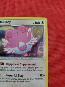 Pokemon: BLISSEY #153/214 Lost Thunders HOLO Rare 2018 - SWIRL - NM - G4 - Image 4
