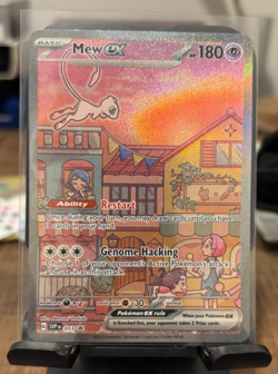 Pokemon Mew Ex 053 Scarlet Violet 151 Black Star Promo UPC Near Mint!! - Image 1