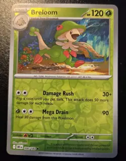 Breloom 006/182 Reverse Holo Common Scarlet & Violet: Destined Rivals Pokemon - Image 1