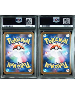 PSA 9 Zekrom ex BWR Reshiram ex BWR 174/086 Sequential Pokemon Japanese 2025 - Image 2