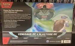 Pokemon TCG Venusaur ex Blastoise ex Premium Collection GameStop Exclusive New - Image 2