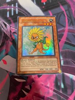 YUGIOH - DANDYLION - ULTRA RARE - JUMP - LIMITED EDITION - LP - Image 1