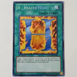 H - Heated Heart - RYMP-EN023 - NM/VLP - Secret Rare - 1st ed - Yugioh - Image 1