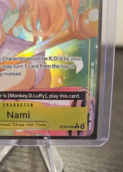 Nami (Alt Art) ST29-008 Egghead Starter Deck Parallel One Piece Tcg English NM! - Image 2