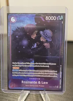 Rosinante & Law EB04-038 SR Alt Art One Piece TCG - Image 1