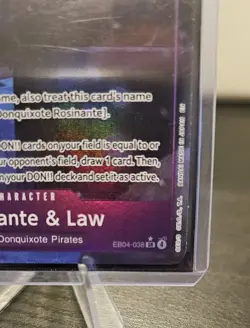 Rosinante & Law EB04-038 SR Alt Art One Piece TCG - Image 2