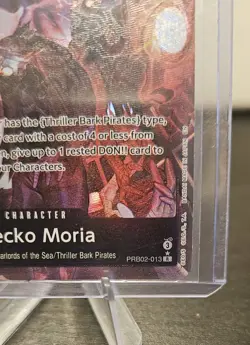 One Piece Gecko Moria Alt Art PRB02-013 R Alternate English - Image 2