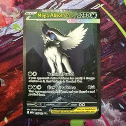 Mega Absol ex 180/132 Me01: Mega Evolution SIR Pokemon Card - Image 1