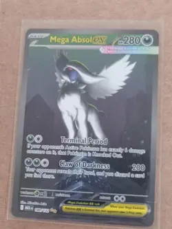 POKEMON MEGA EVOLUTION MEGA ABSOL EX 180/132 SPECIAL ILLUSTRATION RARE ME01 SIR - Image 1