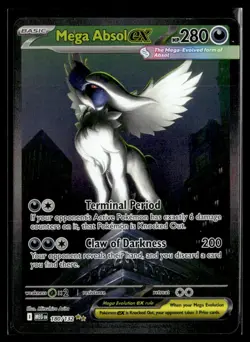 Mega Absol ex Special Illustration Rare Pokemon ME01: Mega Evolution 180/132 NM - Image 1