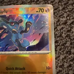 Riolu 50/131 Pokemon TCG Prismatic Evolutions Masterball Holo Near Mint - Image 3