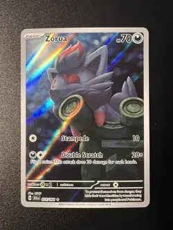 Zorua 75/64 Pokemon TCG S&V Shrouded Fable Illustration Rare Holo NM - Image 1