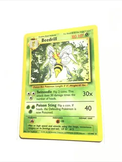 BEEDRILL - 17/102 - Base Set - Pokemon Card - LP - Image 1