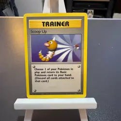 Pokemon Cards: Base Set Rare: Scoop Up Trainer 78/102 TCG 1999 WOTC Vintage - Image 1