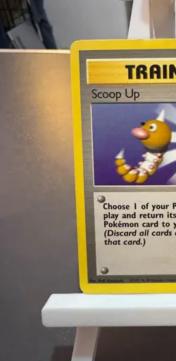Pokemon Cards: Base Set Rare: Scoop Up Trainer 78/102 TCG 1999 WOTC Vintage - Image 2