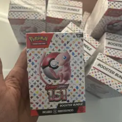 Pokemon TCG Scarlet & Violet 151 Booster Bundle Sealed New (6 packs) - Image 1
