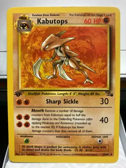 1st Edition - 1999 WOTC Vintage Pokemon Fossil Set Card /62 ($2+ Order Required) - Image 4