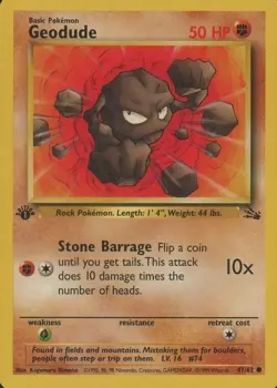 Pokemon FOSSIL 1ST EDITION Choose Your Card! 1999 VINTAGE WOTC NEAR MINT ENGLISH - Image 3