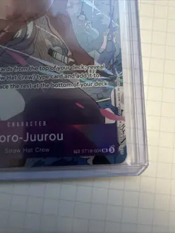 Zoro-Juurou ST18-004 Emperors in the New World One Piece Treasure Rare TR - Image 3